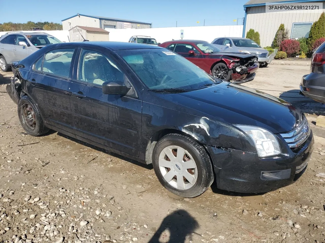 2009 Ford Fusion S VIN: 3FAHP06ZX9R121271 Lot: 76023734