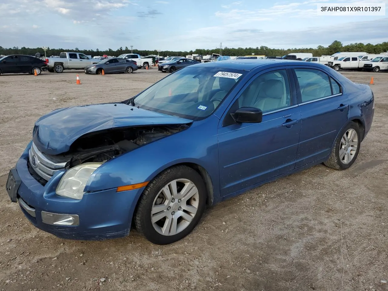 2009 Ford Fusion Sel VIN: 3FAHP081X9R101397 Lot: 79457524