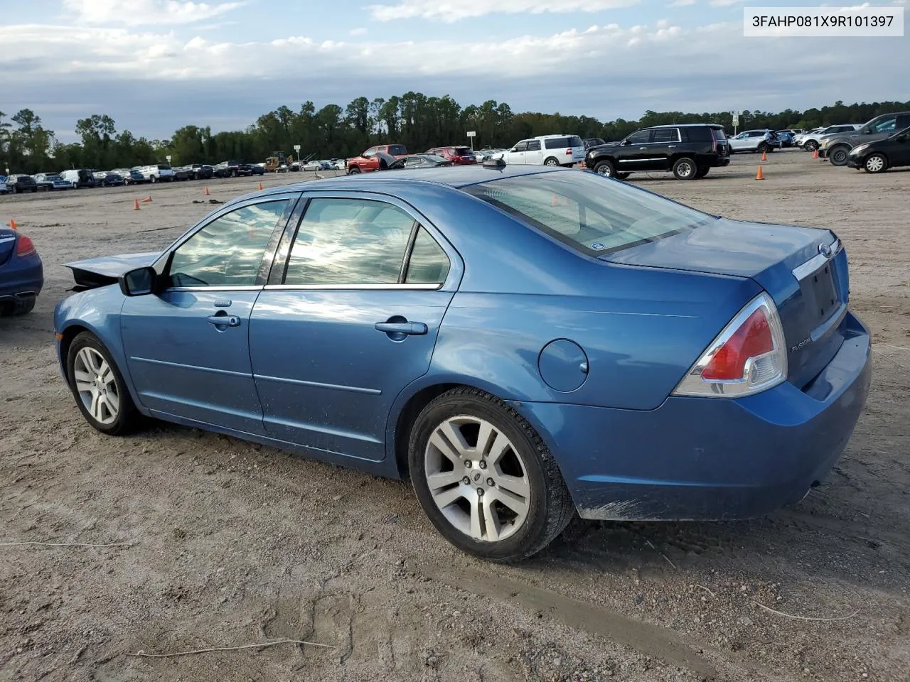 2009 Ford Fusion Sel VIN: 3FAHP081X9R101397 Lot: 79457524