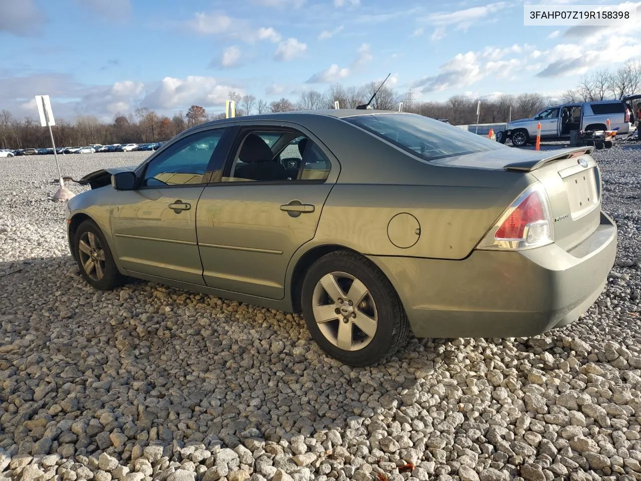 2009 Ford Fusion Se VIN: 3FAHP07Z19R158398 Lot: 79615454