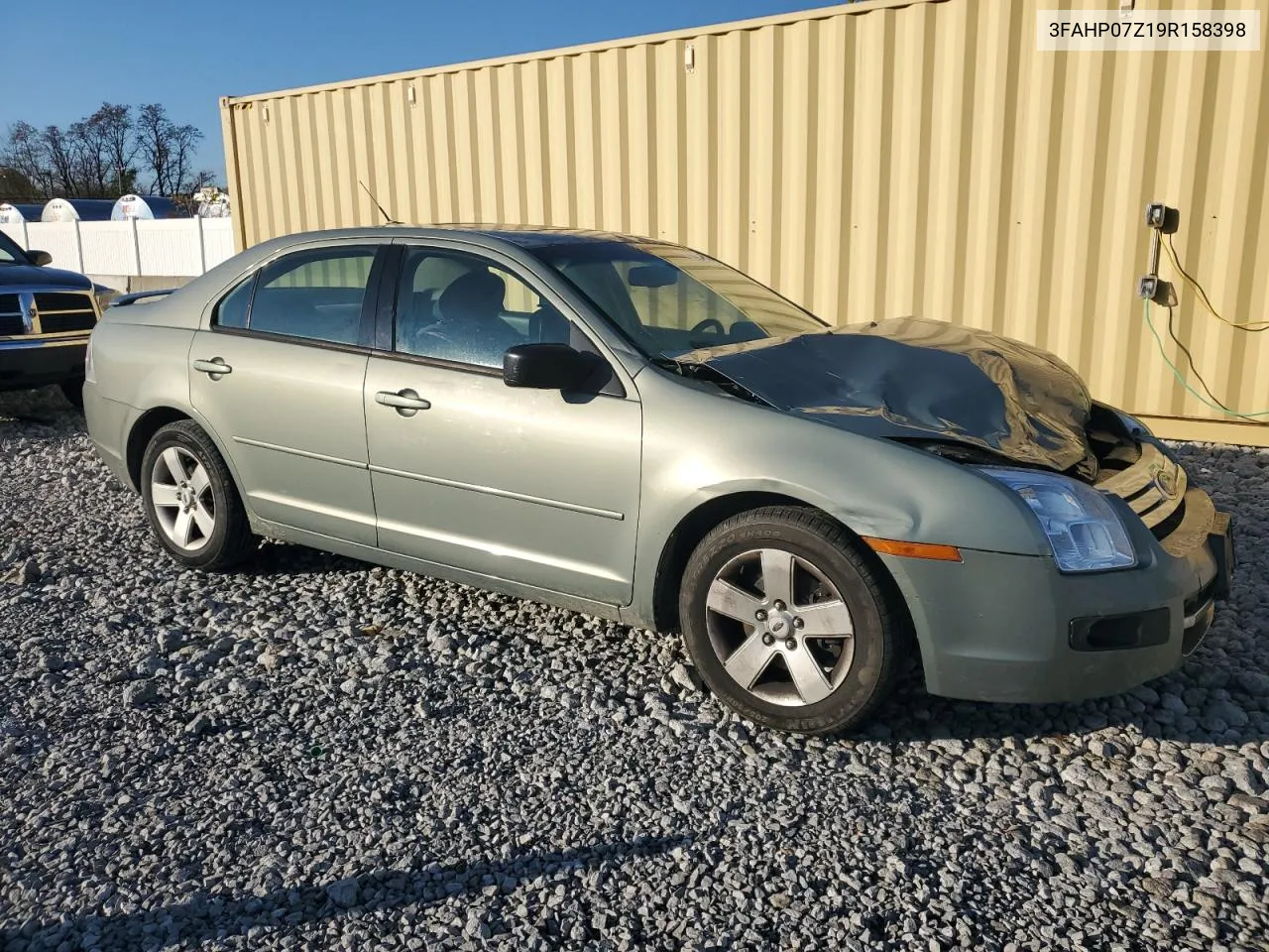 2009 Ford Fusion Se VIN: 3FAHP07Z19R158398 Lot: 79615454