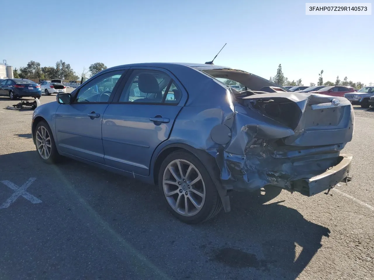 2009 Ford Fusion Se VIN: 3FAHP07Z29R140573 Lot: 79660264