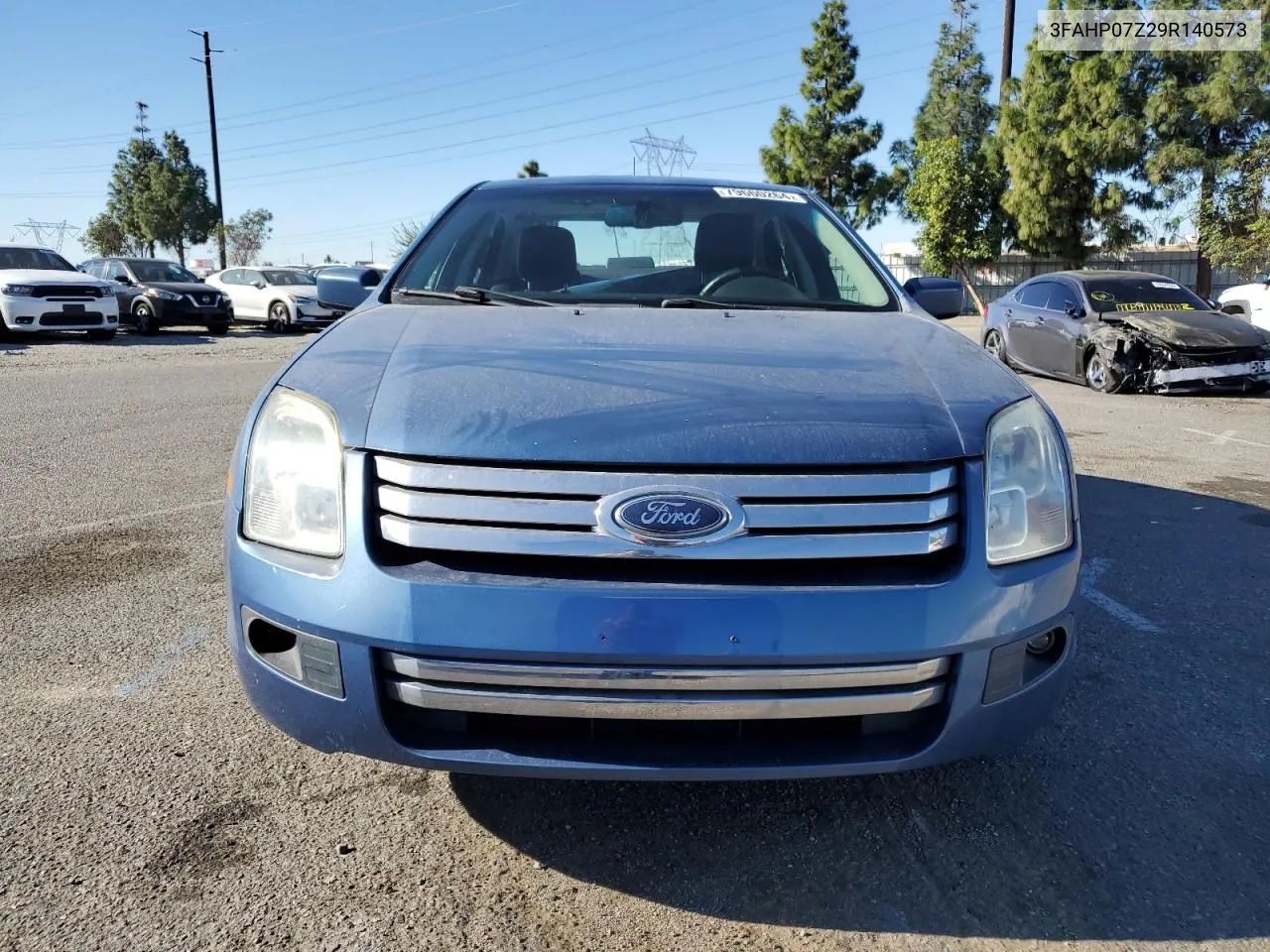 2009 Ford Fusion Se VIN: 3FAHP07Z29R140573 Lot: 79660264