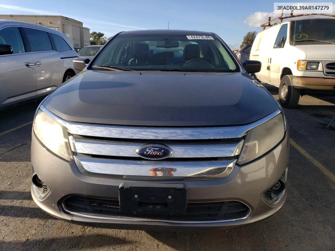 2010 Ford Fusion Hybrid VIN: 3FADP0L39AR147279 Lot: 42473344