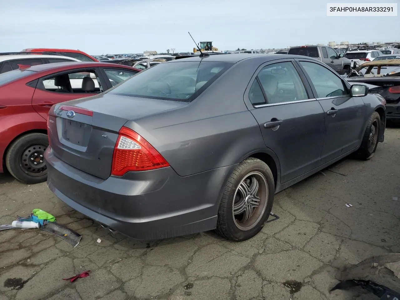 2010 Ford Fusion Se VIN: 3FAHP0HA8AR333291 Lot: 44253504