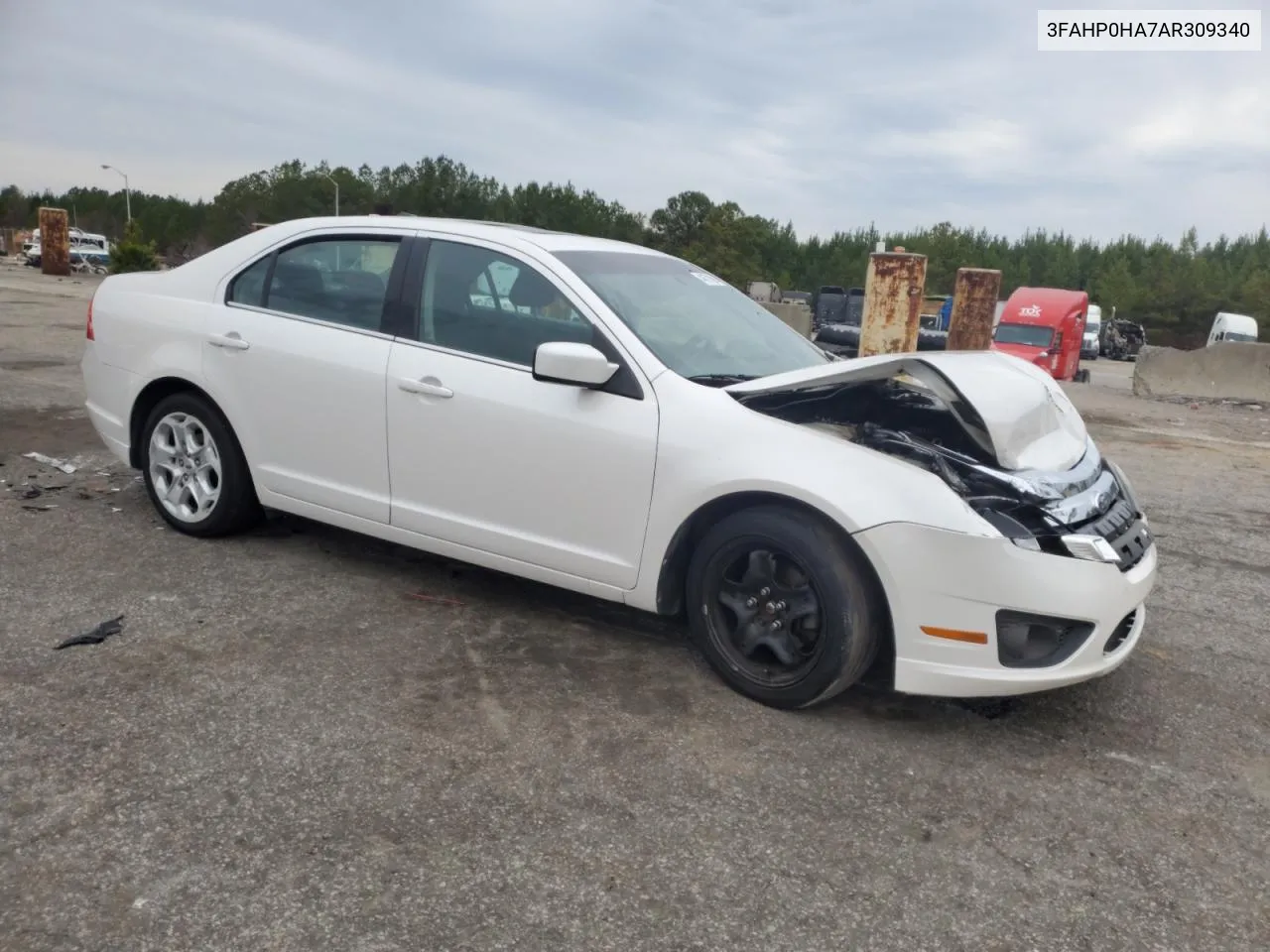 2010 Ford Fusion Se VIN: 3FAHP0HA7AR309340 Lot: 44571094