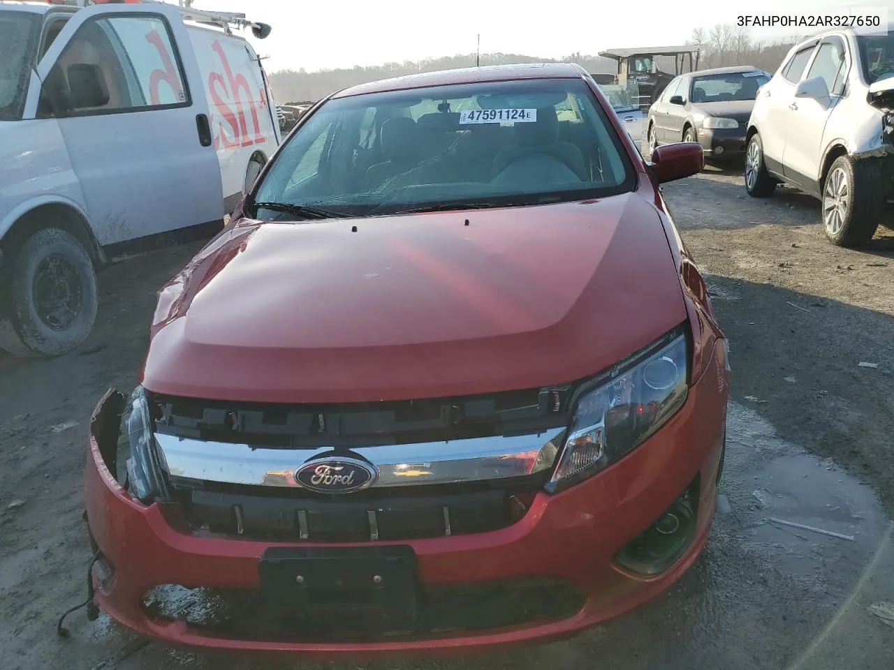 2010 Ford Fusion Se VIN: 3FAHP0HA2AR327650 Lot: 47591124