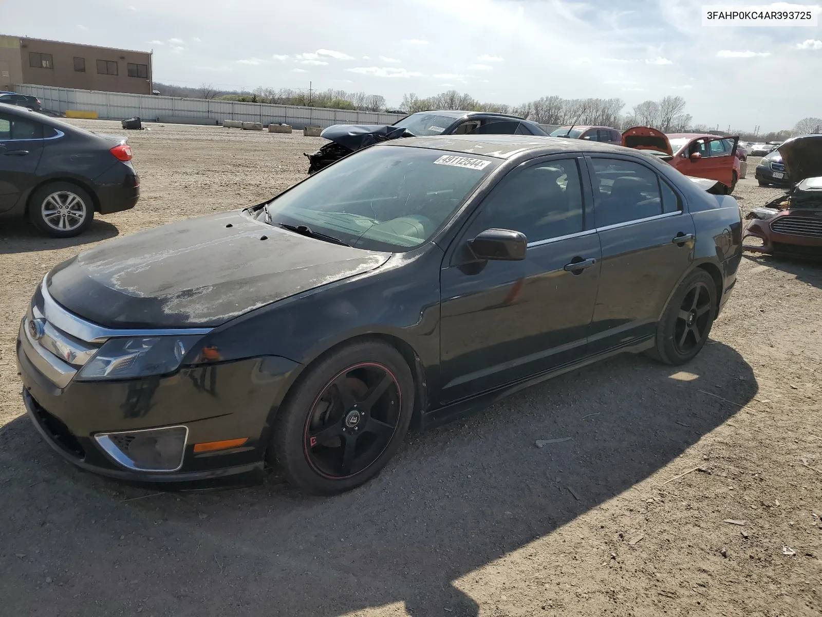 2010 Ford Fusion Sport VIN: 3FAHP0KC4AR393725 Lot: 49112544