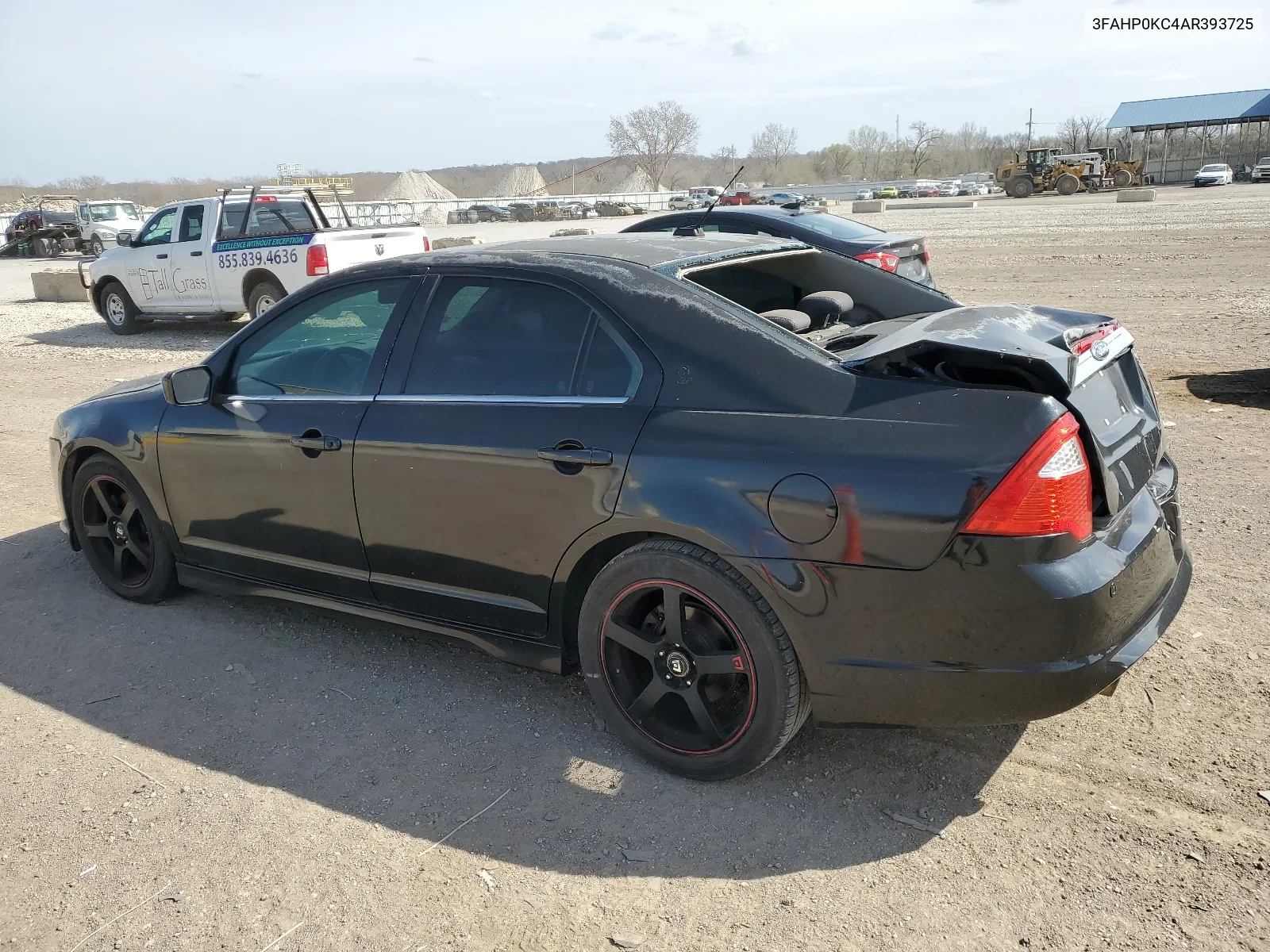 2010 Ford Fusion Sport VIN: 3FAHP0KC4AR393725 Lot: 49112544