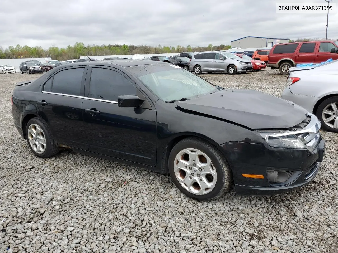 2010 Ford Fusion Se VIN: 3FAHP0HA9AR371399 Lot: 49603214