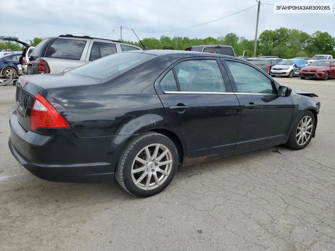 2010 Ford Fusion Se VIN: 3FAHP0HA3AR309285 Lot: 52632574