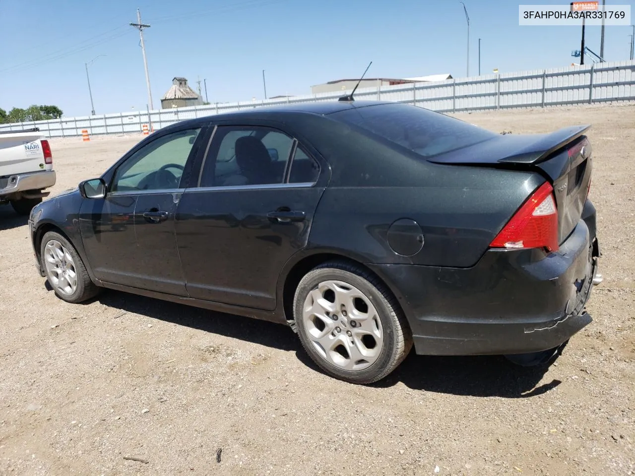 2010 Ford Fusion Se VIN: 3FAHP0HA3AR331769 Lot: 52804164