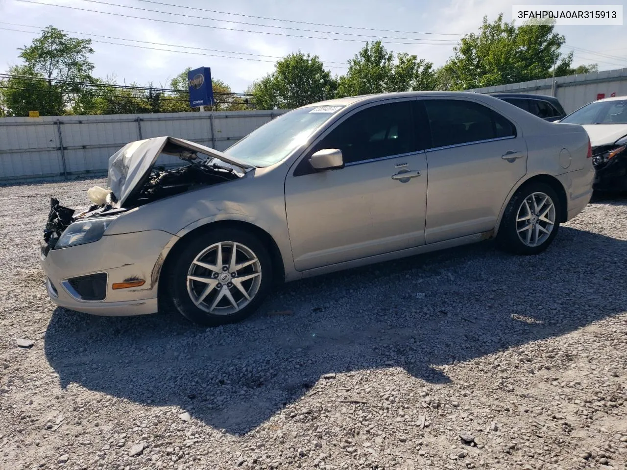 2010 Ford Fusion Sel VIN: 3FAHP0JA0AR315913 Lot: 53094074