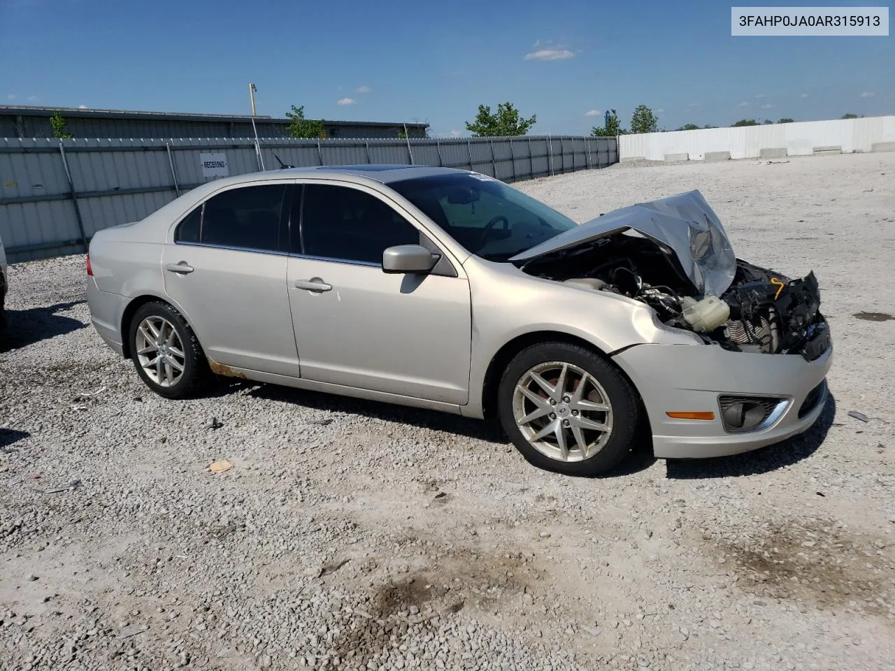 2010 Ford Fusion Sel VIN: 3FAHP0JA0AR315913 Lot: 53094074