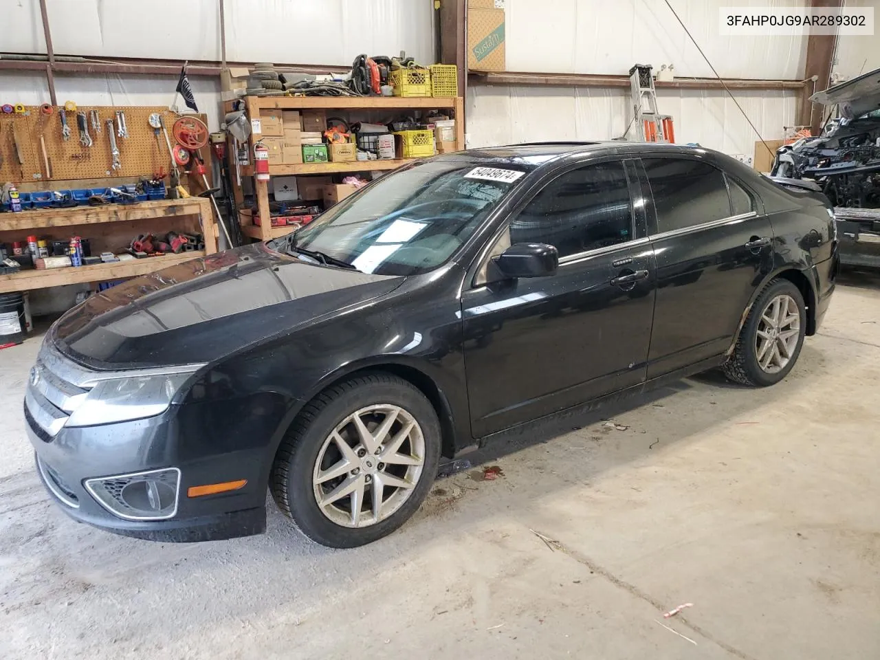 2010 Ford Fusion Sel VIN: 3FAHP0JG9AR289302 Lot: 54049674