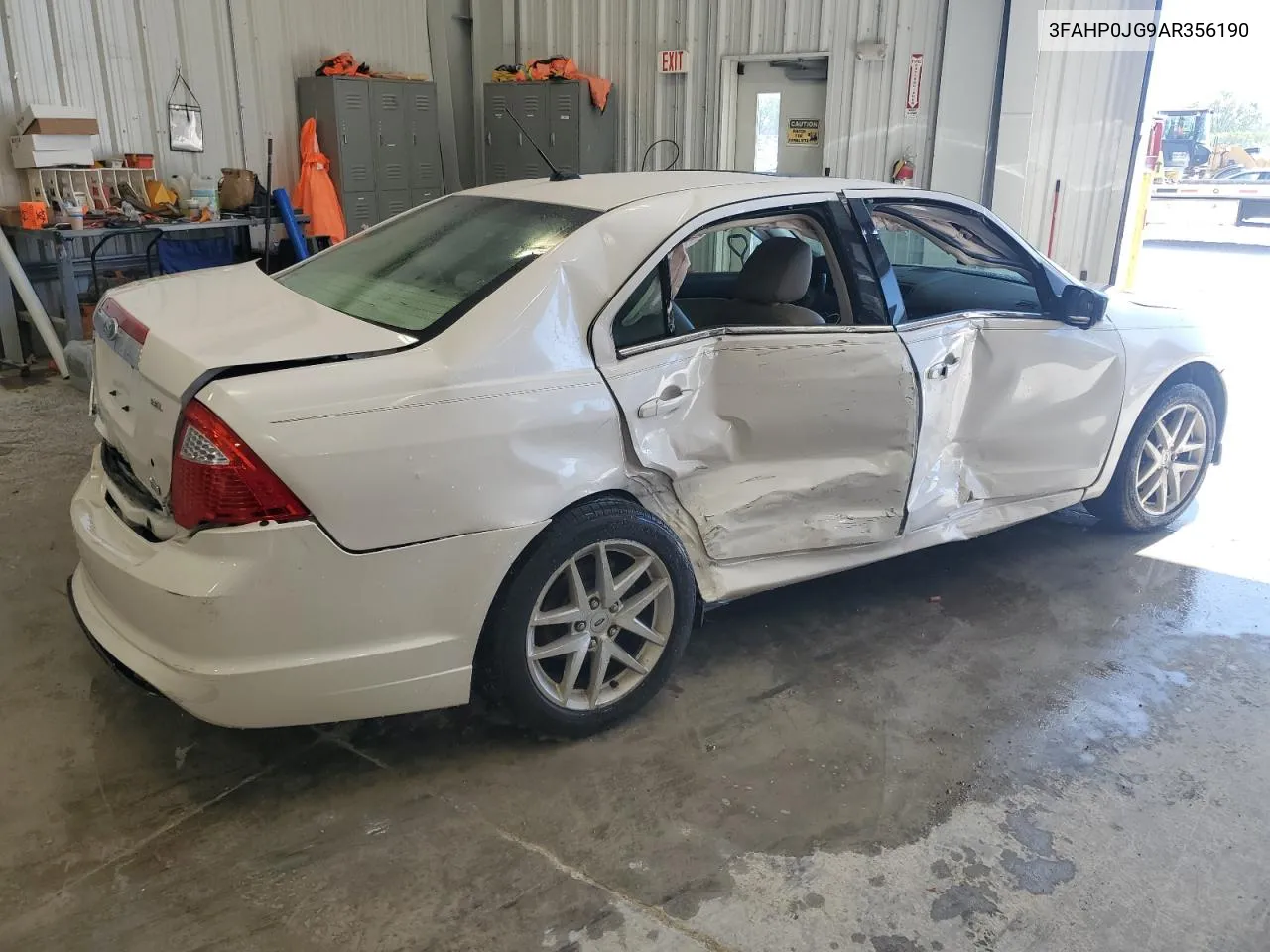 2010 Ford Fusion Sel VIN: 3FAHP0JG9AR356190 Lot: 57713834