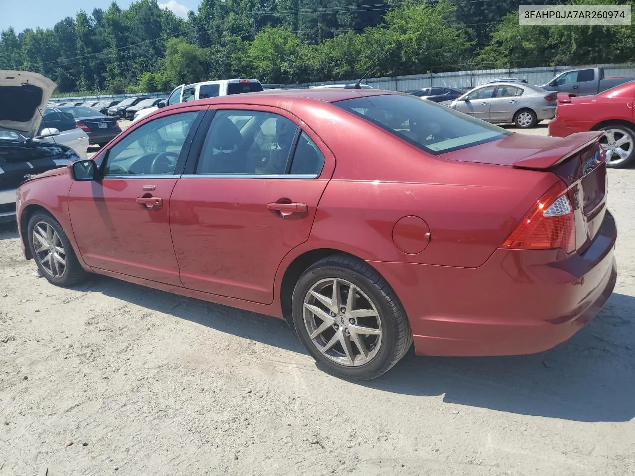 3FAHP0JA7AR260974 2010 Ford Fusion Sel