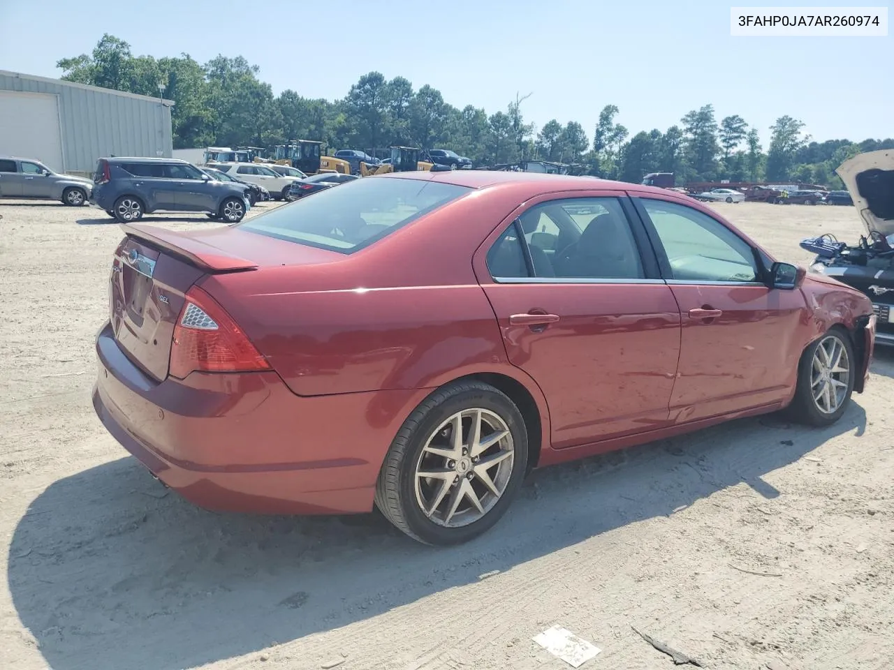 3FAHP0JA7AR260974 2010 Ford Fusion Sel