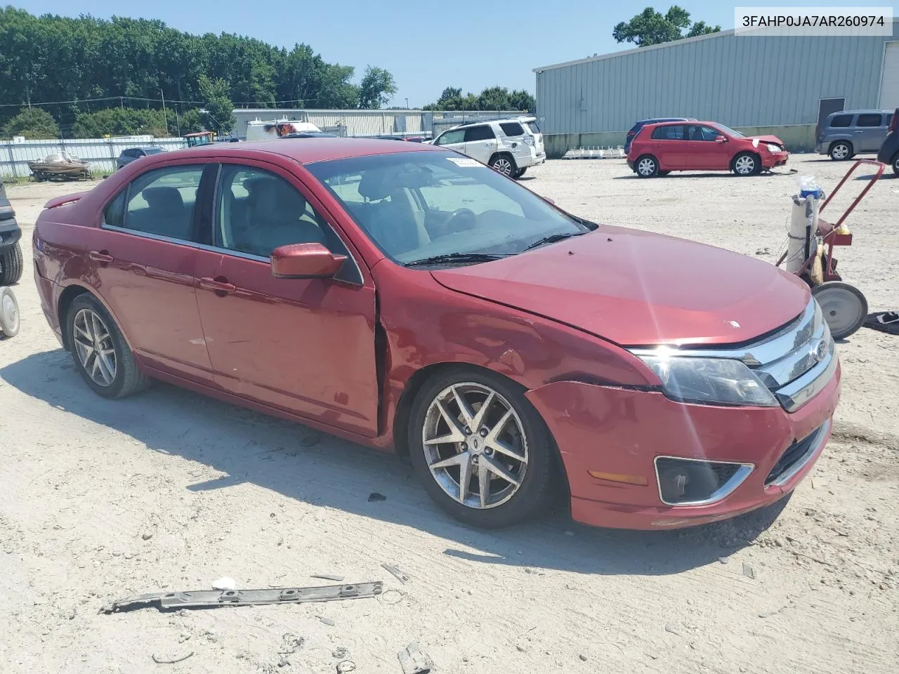 3FAHP0JA7AR260974 2010 Ford Fusion Sel