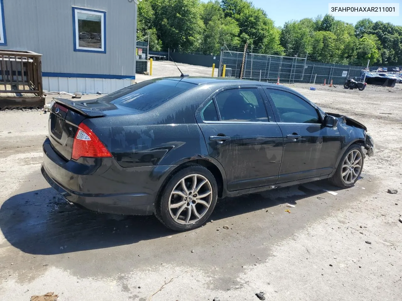 2010 Ford Fusion Se VIN: 3FAHP0HAXAR211001 Lot: 59256524