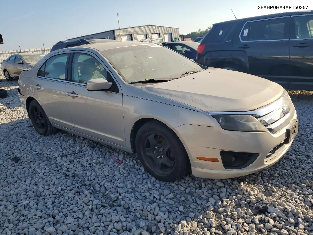 2010 Ford Fusion Se VIN: 3FAHP0HA4AR160367 Lot: 59280614