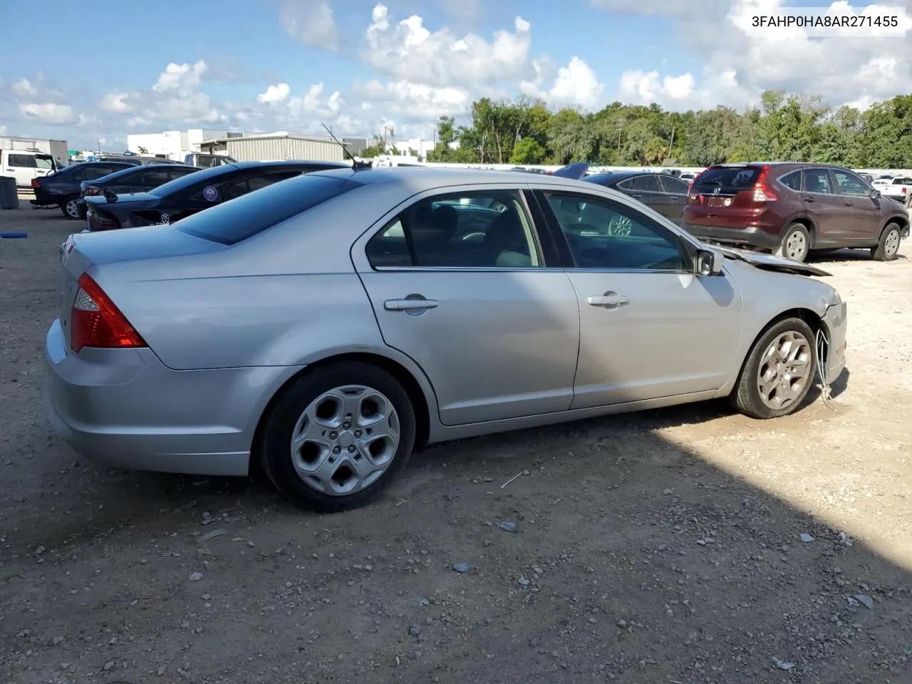 2010 Ford Fusion Se VIN: 3FAHP0HA8AR271455 Lot: 60147294