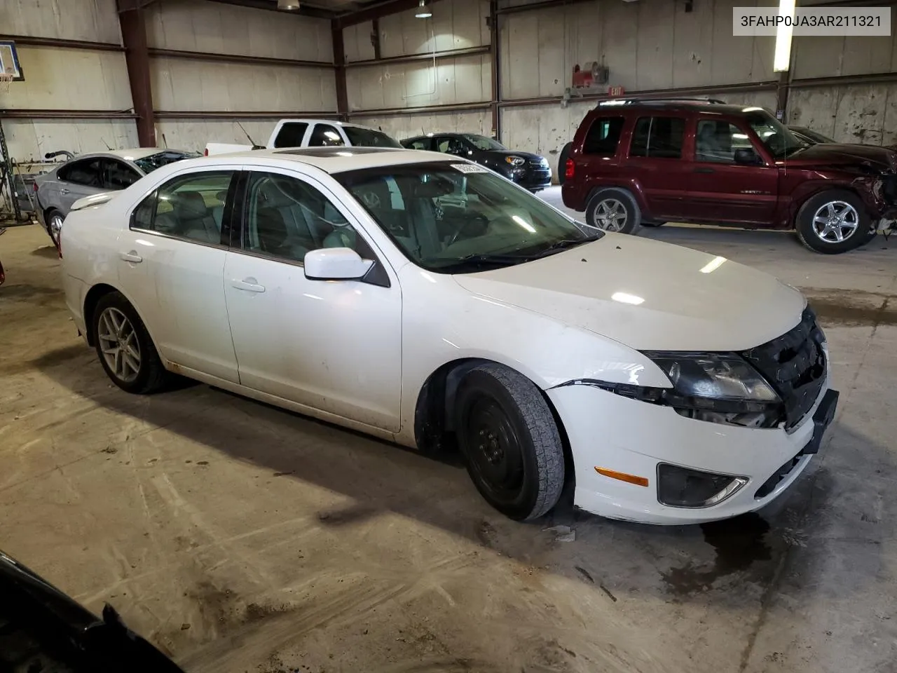 2010 Ford Fusion Sel VIN: 3FAHP0JA3AR211321 Lot: 60508254