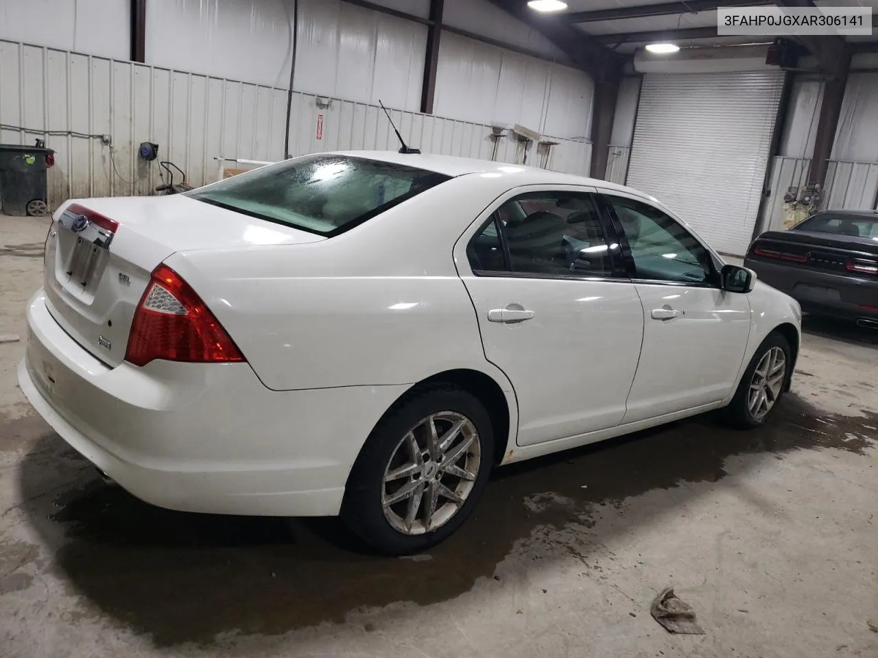 2010 Ford Fusion Sel VIN: 3FAHP0JGXAR306141 Lot: 62258784