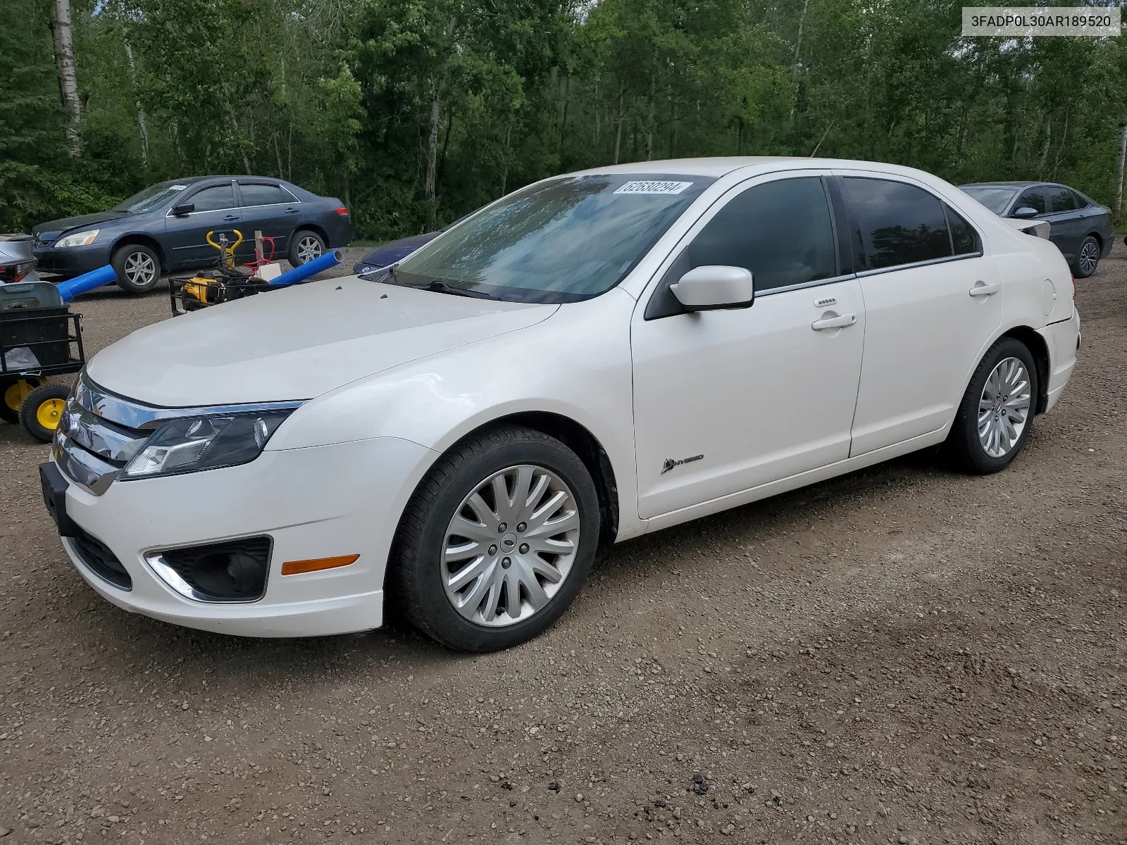 2010 Ford Fusion Hybrid VIN: 3FADP0L30AR189520 Lot: 62630294