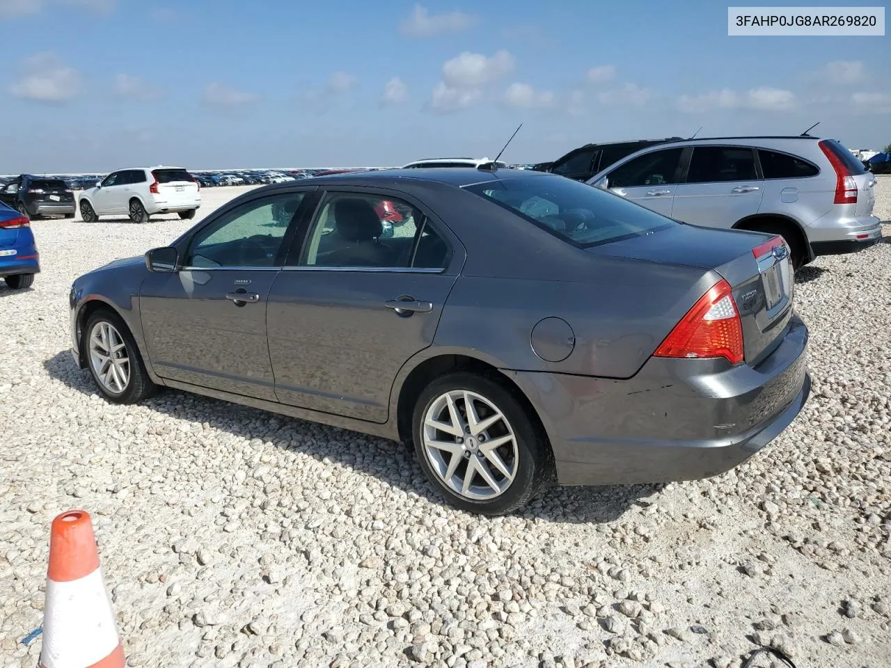 2010 Ford Fusion Sel VIN: 3FAHP0JG8AR269820 Lot: 62703374