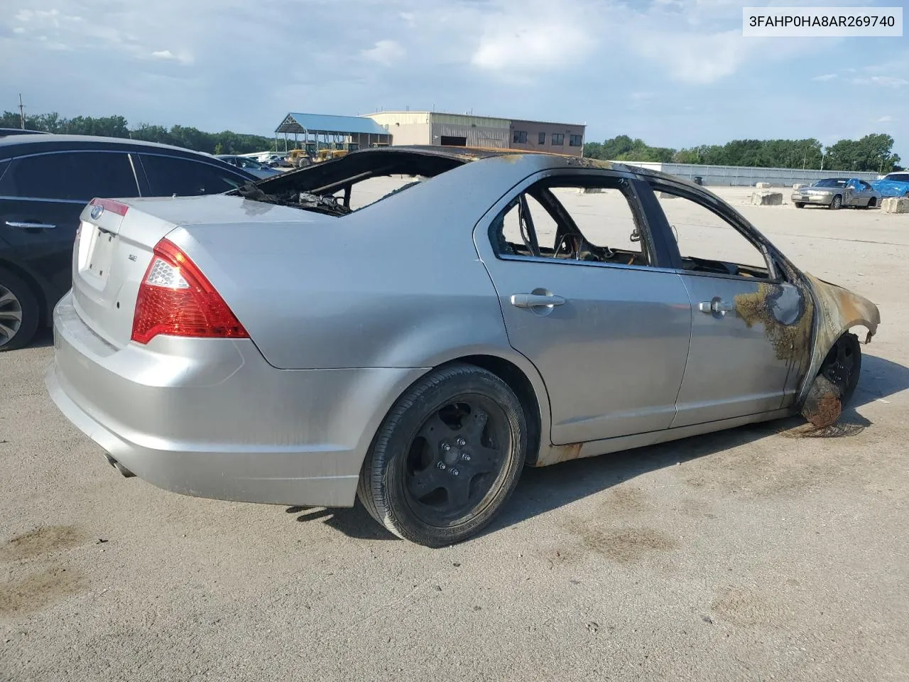 2010 Ford Fusion Se VIN: 3FAHP0HA8AR269740 Lot: 62901164