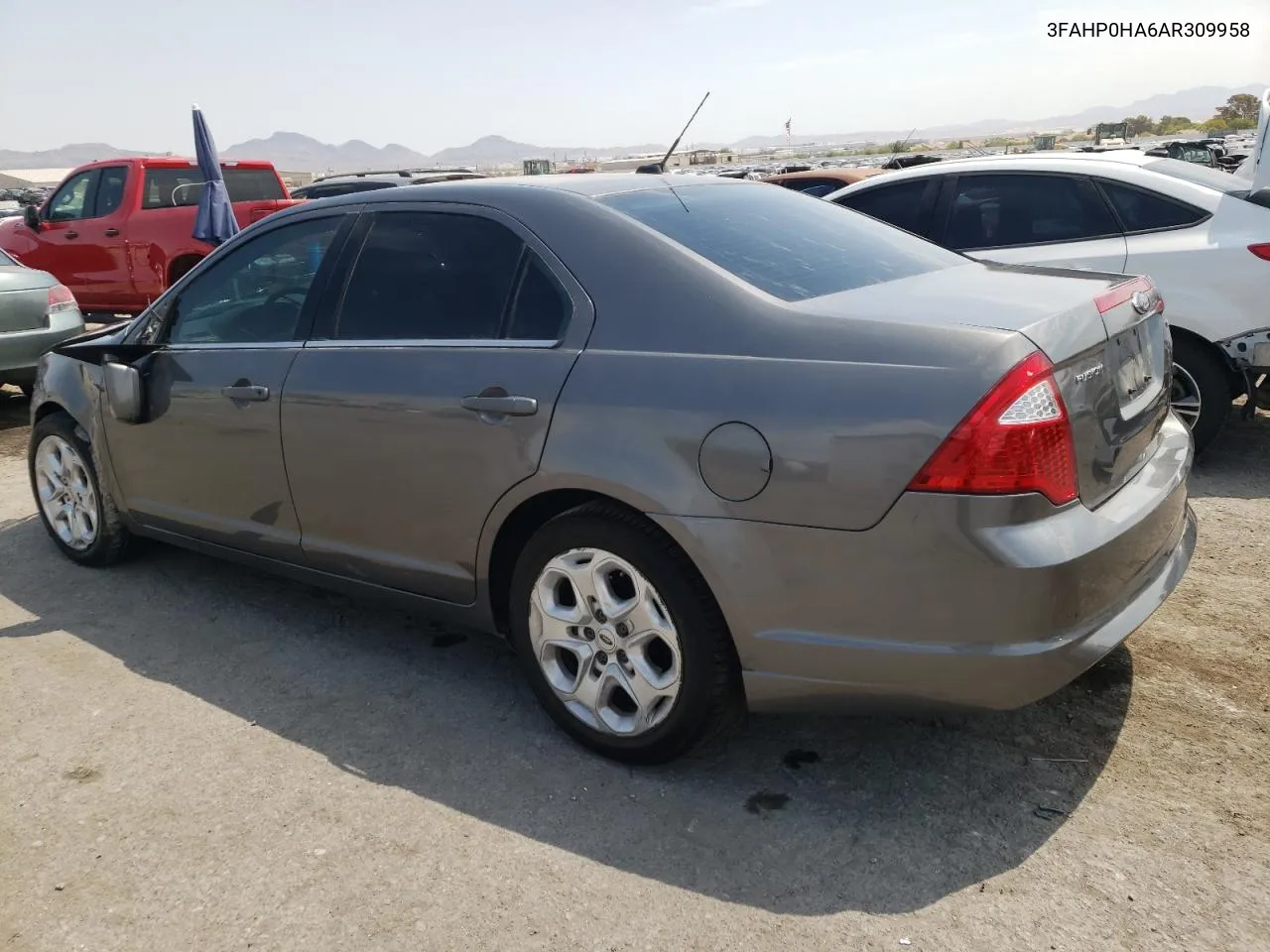 2010 Ford Fusion Se VIN: 3FAHP0HA6AR309958 Lot: 63139774