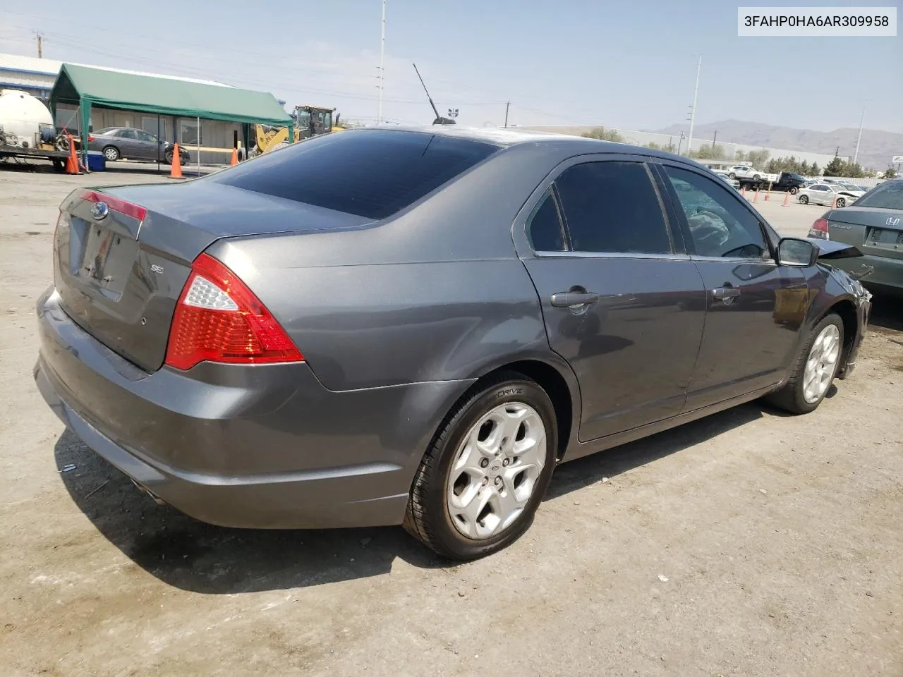 2010 Ford Fusion Se VIN: 3FAHP0HA6AR309958 Lot: 63139774