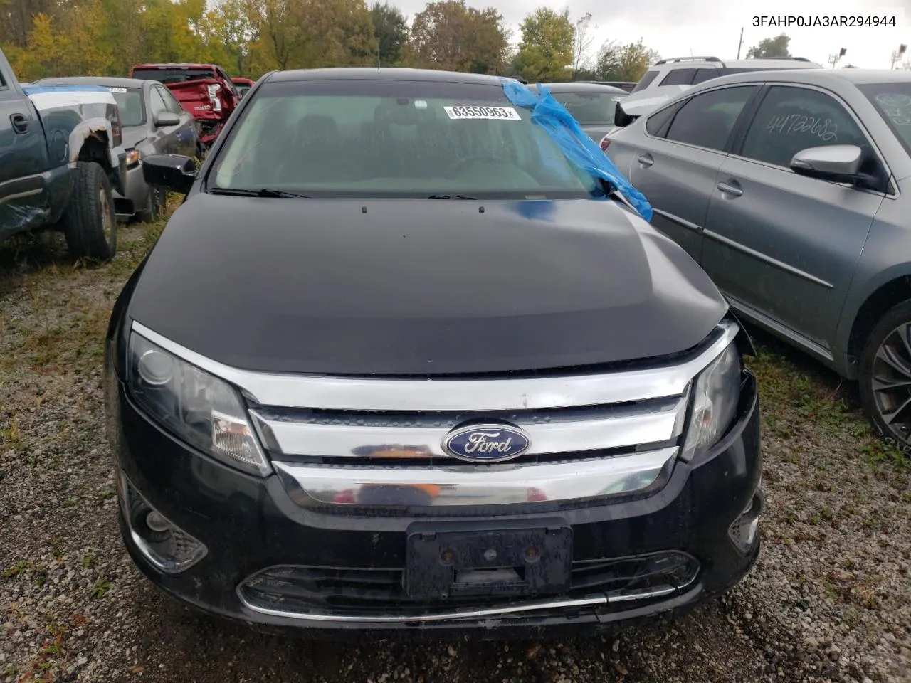 2010 Ford Fusion Sel VIN: 3FAHP0JA3AR294944 Lot: 63550963