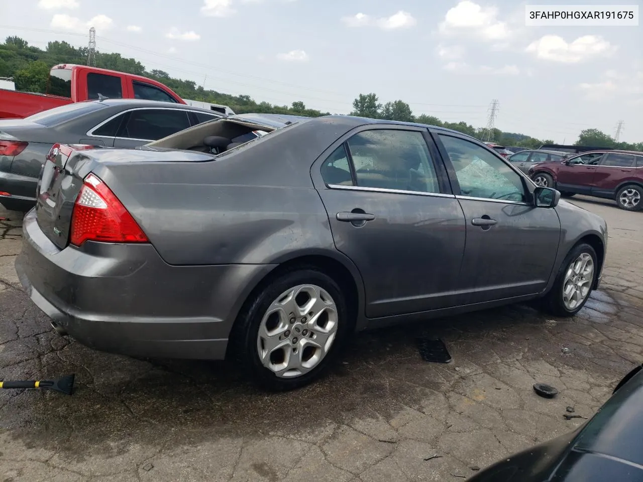 2010 Ford Fusion Se VIN: 3FAHP0HGXAR191675 Lot: 63720604