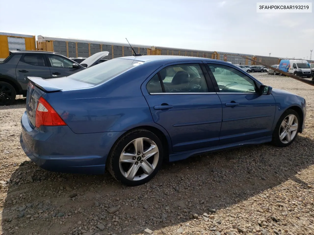 2010 Ford Fusion Sport VIN: 3FAHP0KC8AR193219 Lot: 63937244