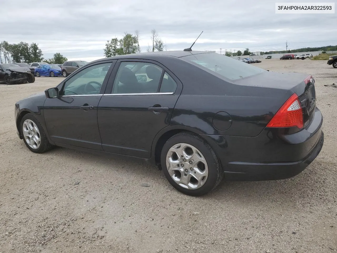 2010 Ford Fusion Se VIN: 3FAHP0HA2AR322593 Lot: 64278914