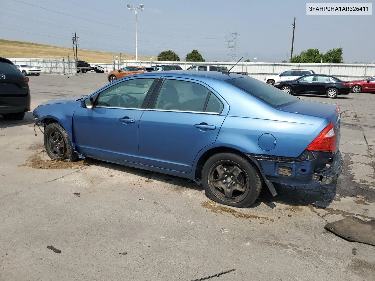 2010 Ford Fusion Se VIN: 3FAHP0HA1AR326411 Lot: 64409894