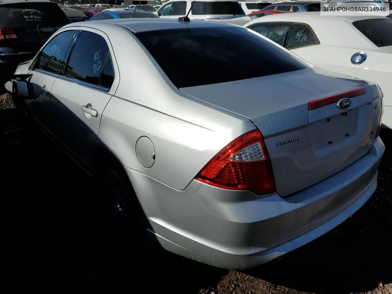 2010 Ford Fusion Se VIN: 3FAHP0HG8AR334946 Lot: 64674463