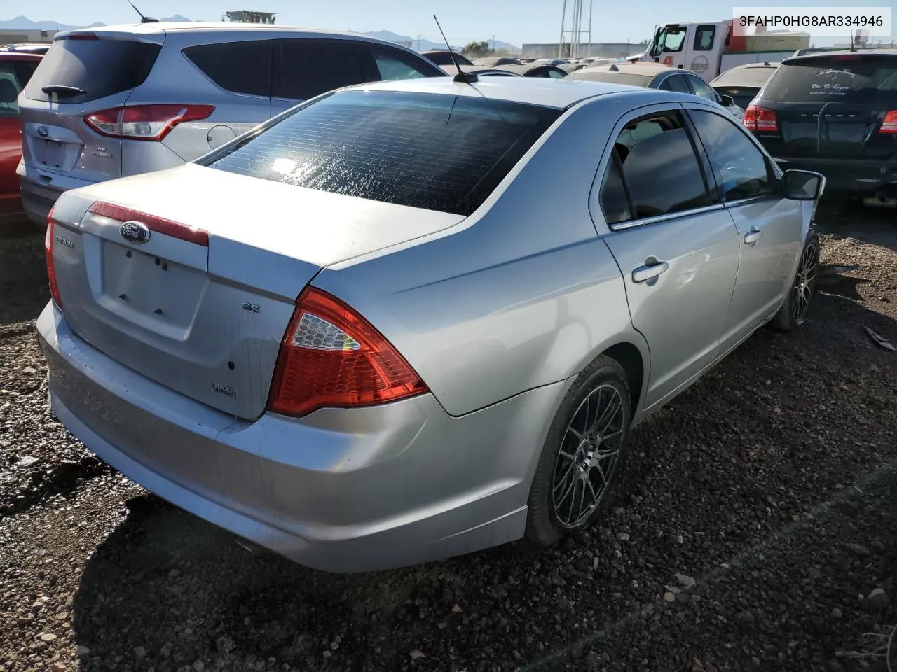 2010 Ford Fusion Se VIN: 3FAHP0HG8AR334946 Lot: 64674463