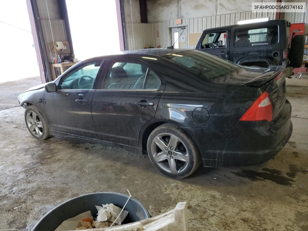 3FAHP0DC5AR374162 2010 Ford Fusion Sport