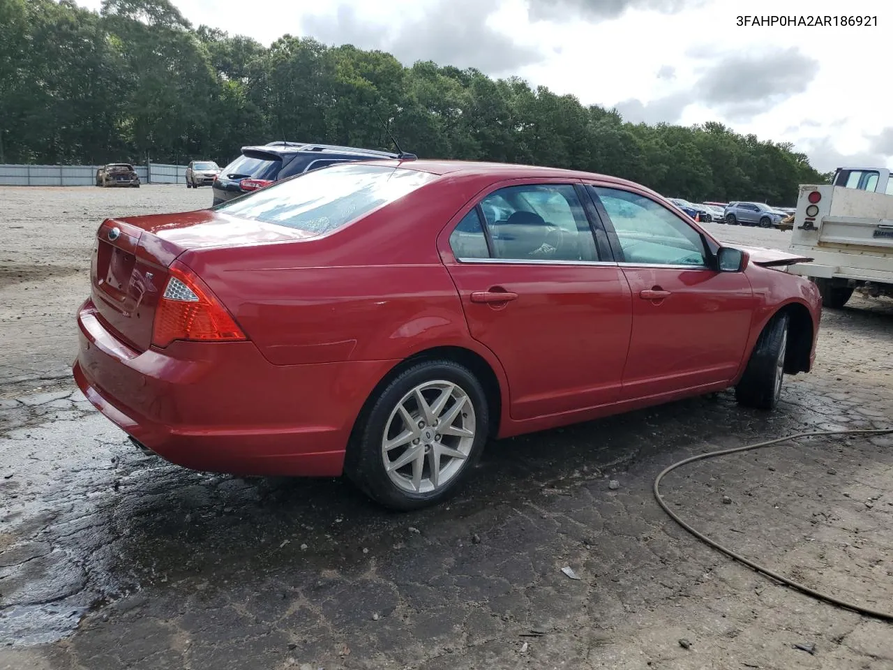 2010 Ford Fusion Se VIN: 3FAHP0HA2AR186921 Lot: 65847364