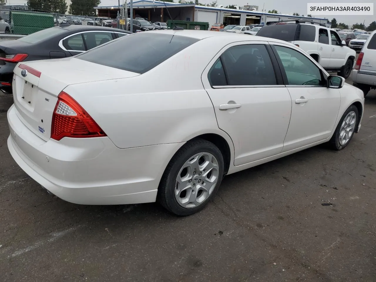 3FAHP0HA3AR403490 2010 Ford Fusion Se