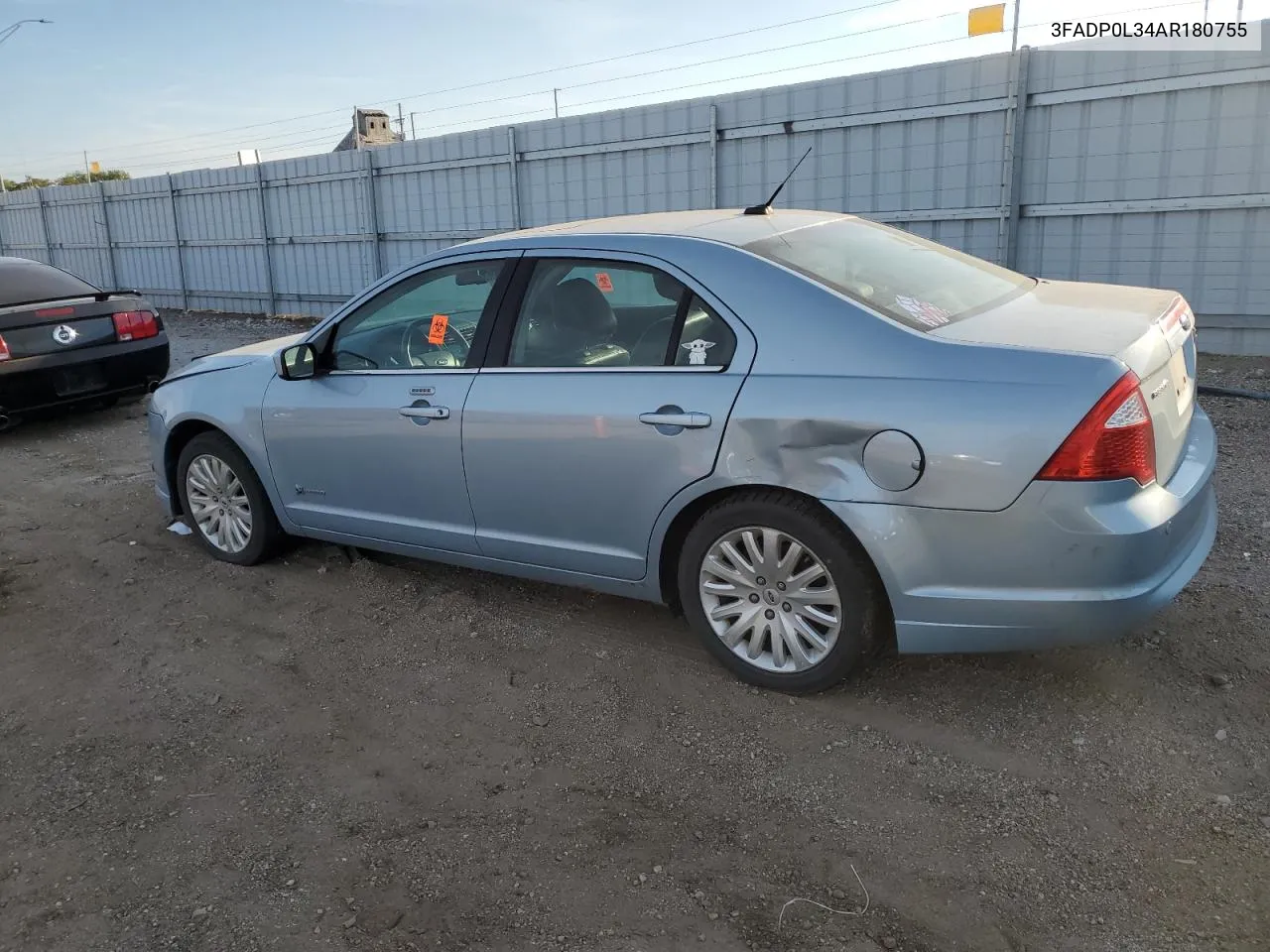 2010 Ford Fusion Hybrid VIN: 3FADP0L34AR180755 Lot: 66302894