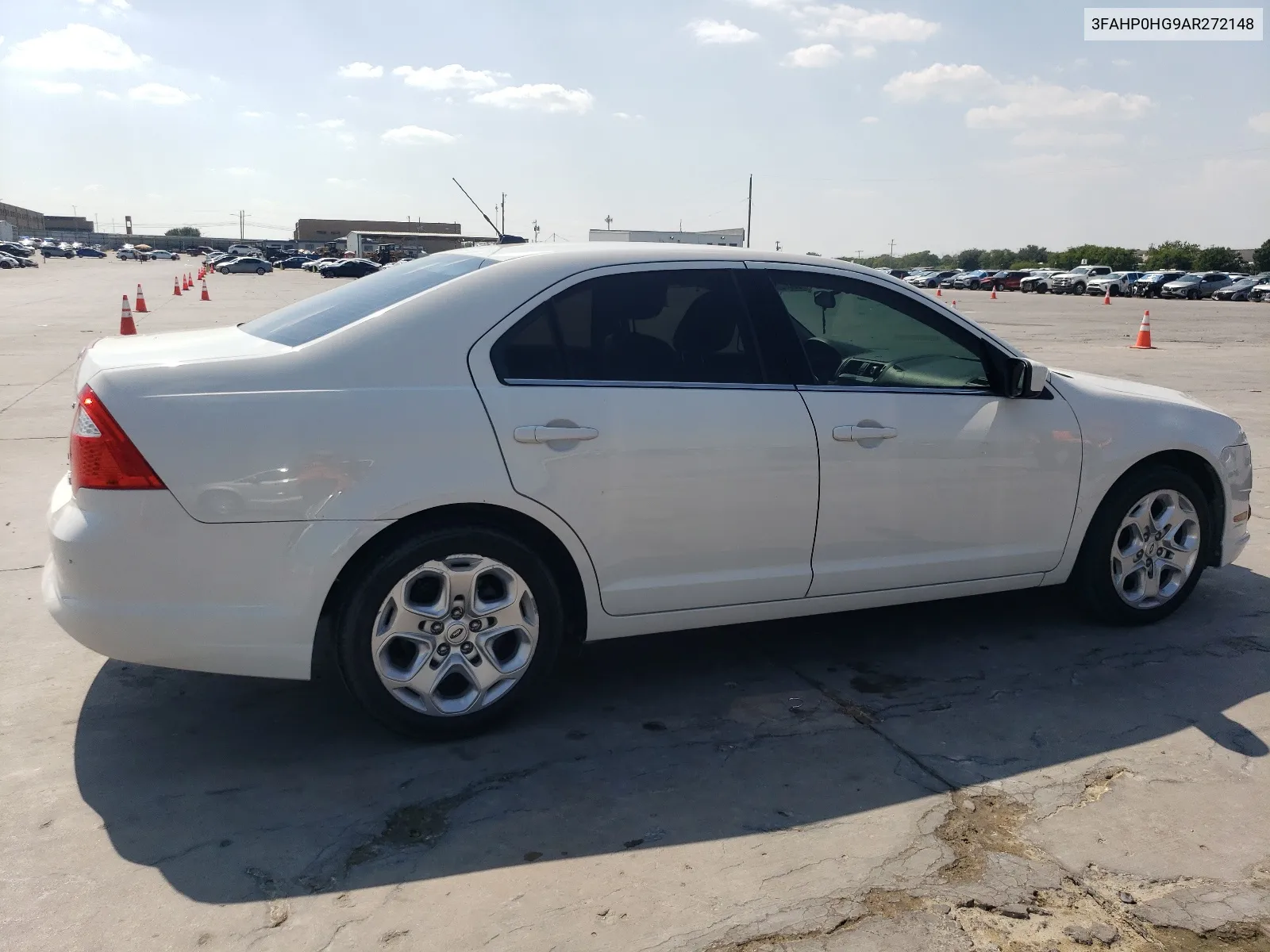 2010 Ford Fusion Se VIN: 3FAHP0HG9AR272148 Lot: 66312804