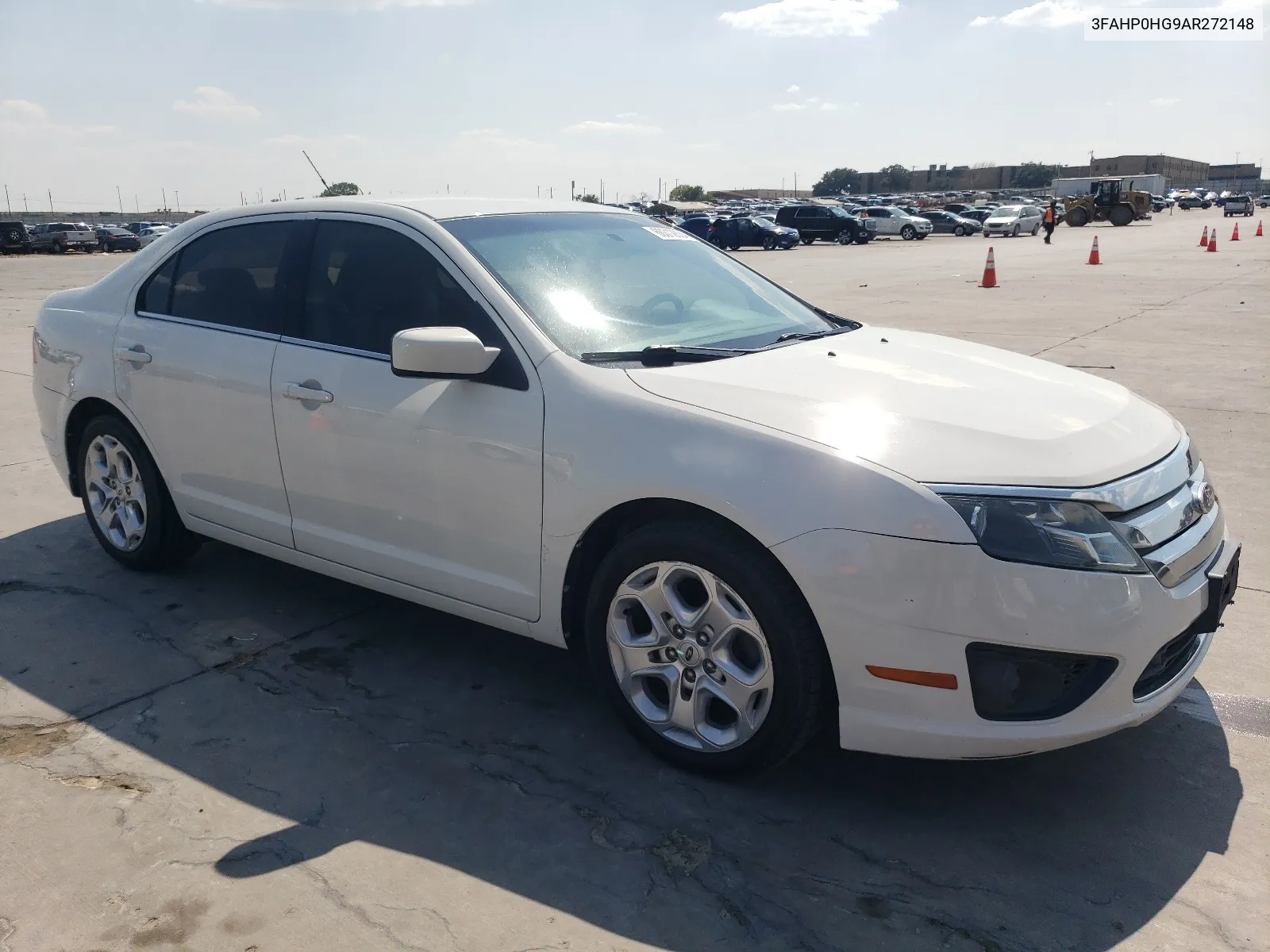 2010 Ford Fusion Se VIN: 3FAHP0HG9AR272148 Lot: 66312804