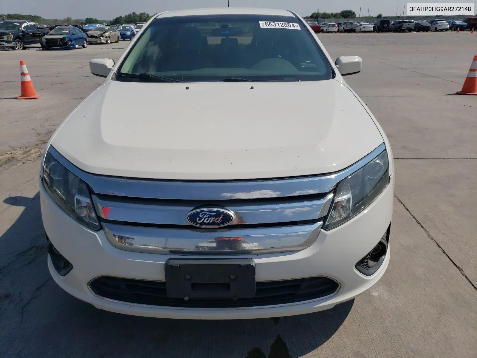 2010 Ford Fusion Se VIN: 3FAHP0HG9AR272148 Lot: 66312804