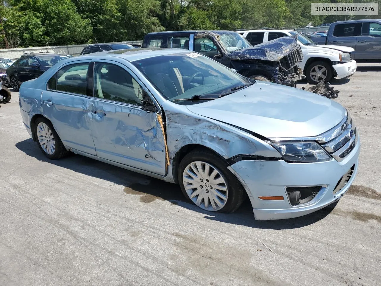 2010 Ford Fusion Hybrid VIN: 3FADP0L38AR277876 Lot: 66460554