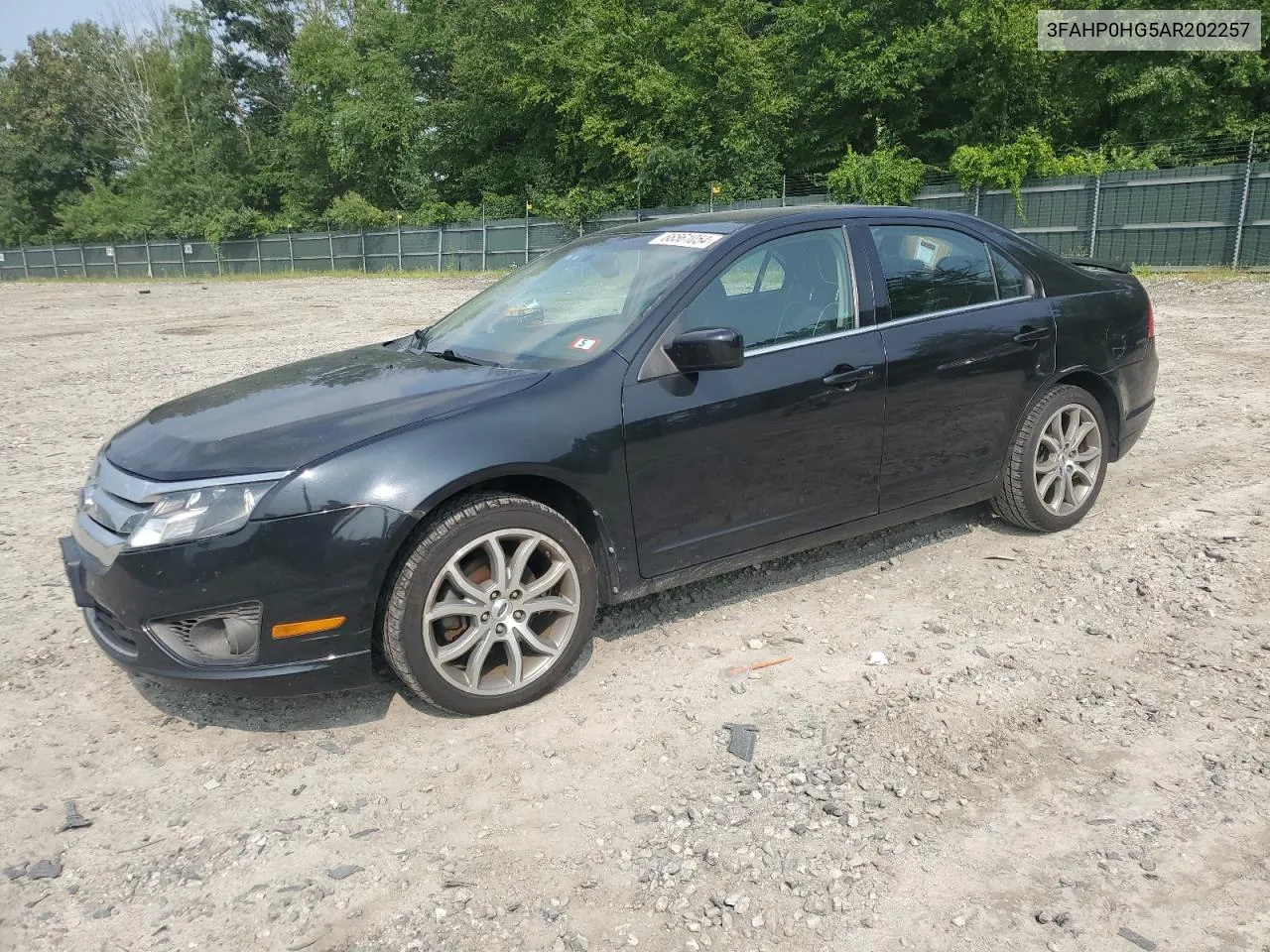 2010 Ford Fusion Se VIN: 3FAHP0HG5AR202257 Lot: 66561054