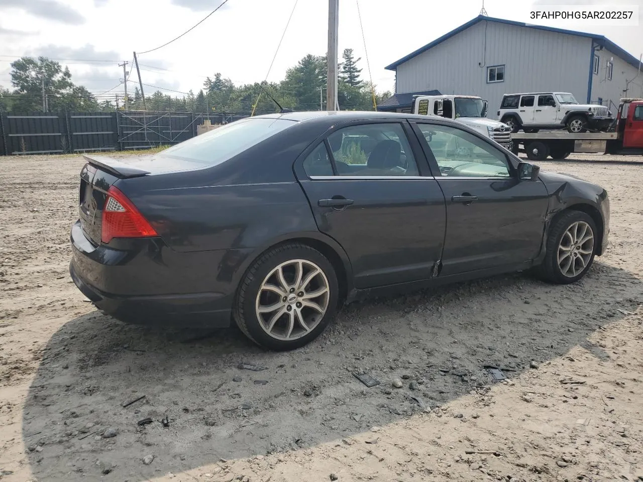 2010 Ford Fusion Se VIN: 3FAHP0HG5AR202257 Lot: 66561054